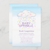 Baby Strook Boekenwedstrijd Cloud Jimmies Informatiekaartje (Voorkant / Achterkant)