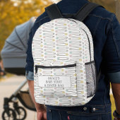 Baby Stuff Luier Pin Patroon Gedrukte Rugzak