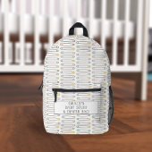 Baby Stuff Luier Pin Patroon Gedrukte Rugzak