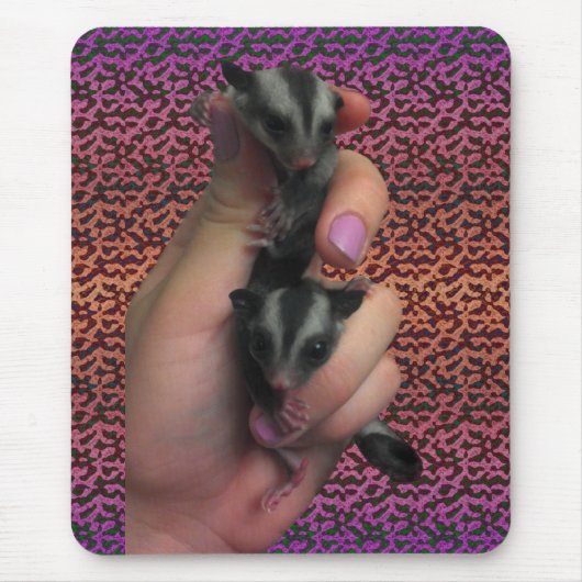 Baby Sugar Glider Mousepad Muismat (Voorkant)