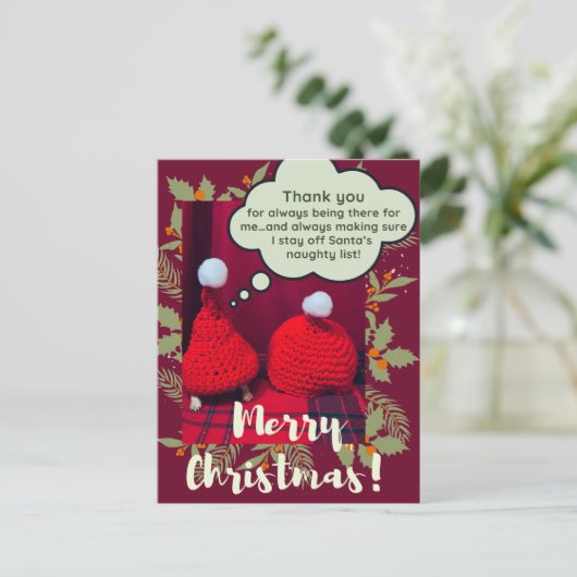 Baby Sulcata Tortoise Beste Vrienden Grappige Kers Briefkaart (Staand voorkant)