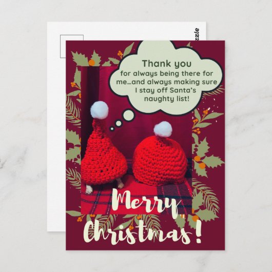 Baby Sulcata Tortoise Beste Vrienden Grappige Kers Briefkaart (Voorkant / Achterkant)