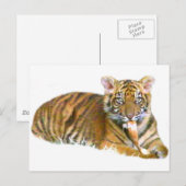 Baby Sumatran Cub_ Briefkaart (Voorkant / Achterkant)