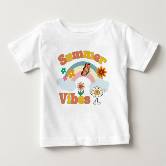 Baby Summer Vibes Tshirt (Voorkant)