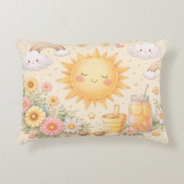 Baby Sun Nursery Pillow Accent Kussen