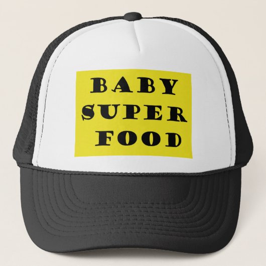 Baby Super Voedsel Trucker Pet (Voorkant)