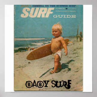 baby surf, Baby Surf Poster
