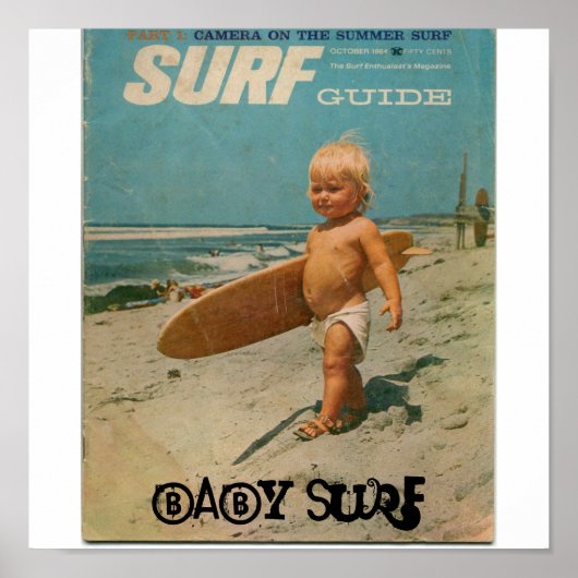 baby surf, Baby Surf Poster (Voorkant)