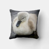 Baby Swan | Cygnet Kussen (Achterkant)