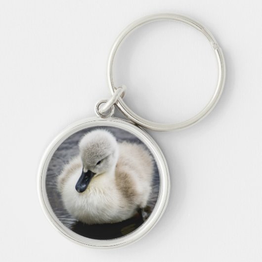 Baby Swan | Cygnet Sleutelhanger (Voorkant)