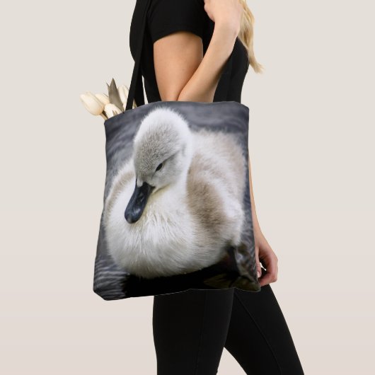 Baby Swan | Cygnet Tote Bag (Dichtbij)