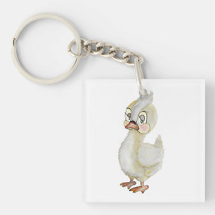 Baby Swan Sleutelhanger
