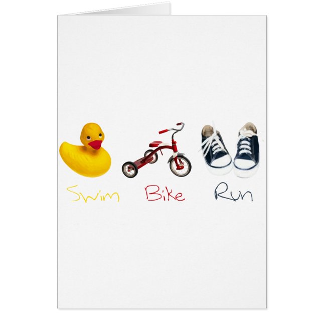 Baby Swim Bike Run (Voorkant)