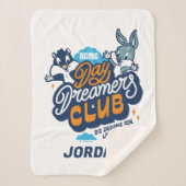 Baby SYLVESTER™ & BUGS BUNNY™ Day Dreamweaver Club Sherpa Deken (Voorkant)