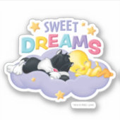 Baby SYLVESTER™ en TWEETY™ | Zoete dromen Sticker (Voorkant)