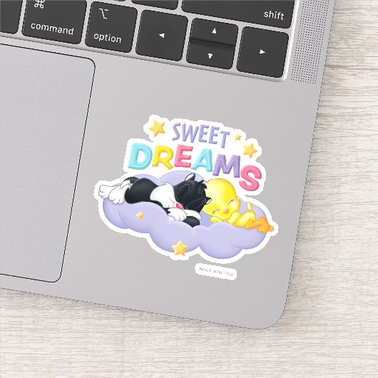 Baby SYLVESTER™ en TWEETY™ | Zoete dromen Sticker (Detail)
