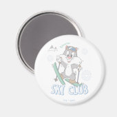 Baby SYLVESTER™ Skiclub Magneet (Voorkant / Achterkant)