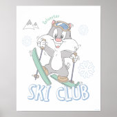 Baby SYLVESTER™ Skiclub Poster (Voorkant)