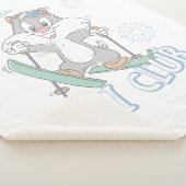 Baby SYLVESTER™ Skiclub Sherpa Deken (3/4)