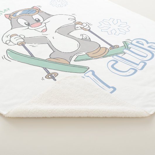 Baby SYLVESTER™ Skiclub Sherpa Deken (3/4)