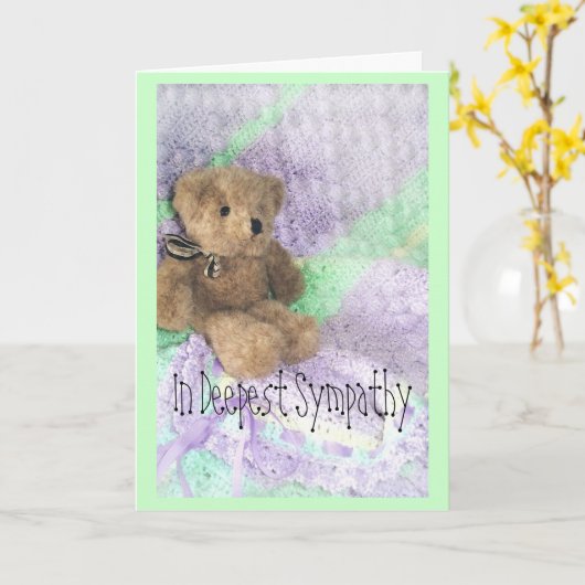 Baby-sympathie Kaart (Gele Bloem)