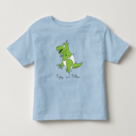 Baby T-Rex Dinosaur Dino Kinder Shirts (Voorkant)
