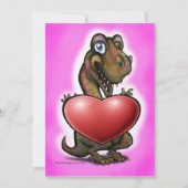 Baby T-Rex Hartkaart Kaart (Voorkant)