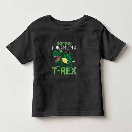 BABY T-REX KINDER SHIRTS (Voorkant)