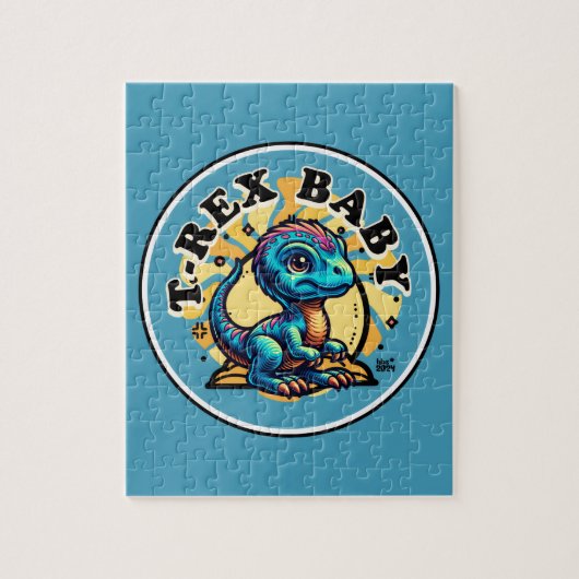 Baby T-Rex Legpuzzel (Verticaal)
