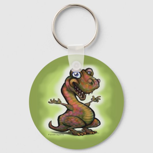 Baby T-Rex Sleutelhanger (Voorkant)