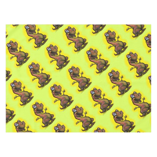 Baby T-Rex Tafelkleed (Voorkant (Horizontaal))