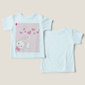 Baby T-shirt (Ontwerp Voorkant & Achterkant)