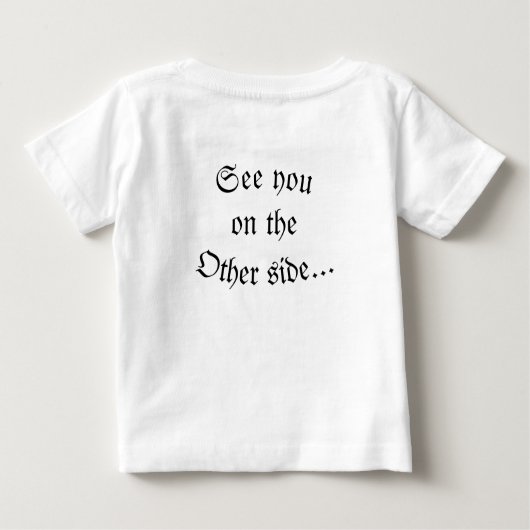 Baby T-shirt (Achterkant)