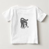 Baby T-shirt Aap (Achterkant)