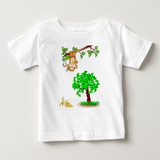 Baby T-shirt Aap (Voorkant)