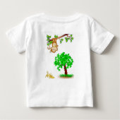 Baby T-shirt Aap (Achterkant)