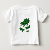 Baby T-shirt Alligator (Achterkant)