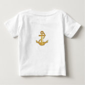 Baby T-shirt anker (Achterkant)