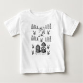 Baby T-shirt bij (Voorkant)