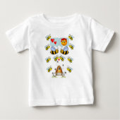 Baby T-shirt Bumblebee (Voorkant)