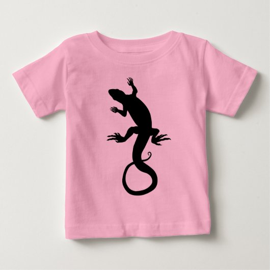 Baby-T-Shirt Cute Reptile Shirten (Voorkant)