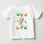 Baby T-shirt dinosaurus (Voorkant)