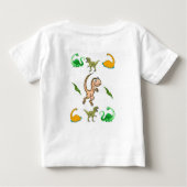 Baby T-shirt dinosaurus (Achterkant)