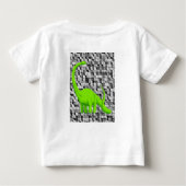 Baby T-shirt dinosaurus (Achterkant)