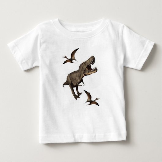 Baby T-shirt dinosaurus (Voorkant)