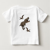 Baby T-shirt dinosaurus (Achterkant)