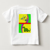 Baby T-shirt dinosaurus (Achterkant)