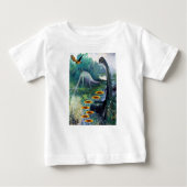 Baby T-shirt dinosaurus (Voorkant)