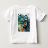 Baby T-shirt dinosaurus (Achterkant)