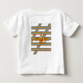 Baby T-shirt dinosaurus (Achterkant)